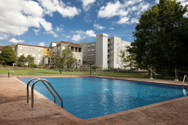 Termas De Cuntis - Hotel La Virgen Exterior foto